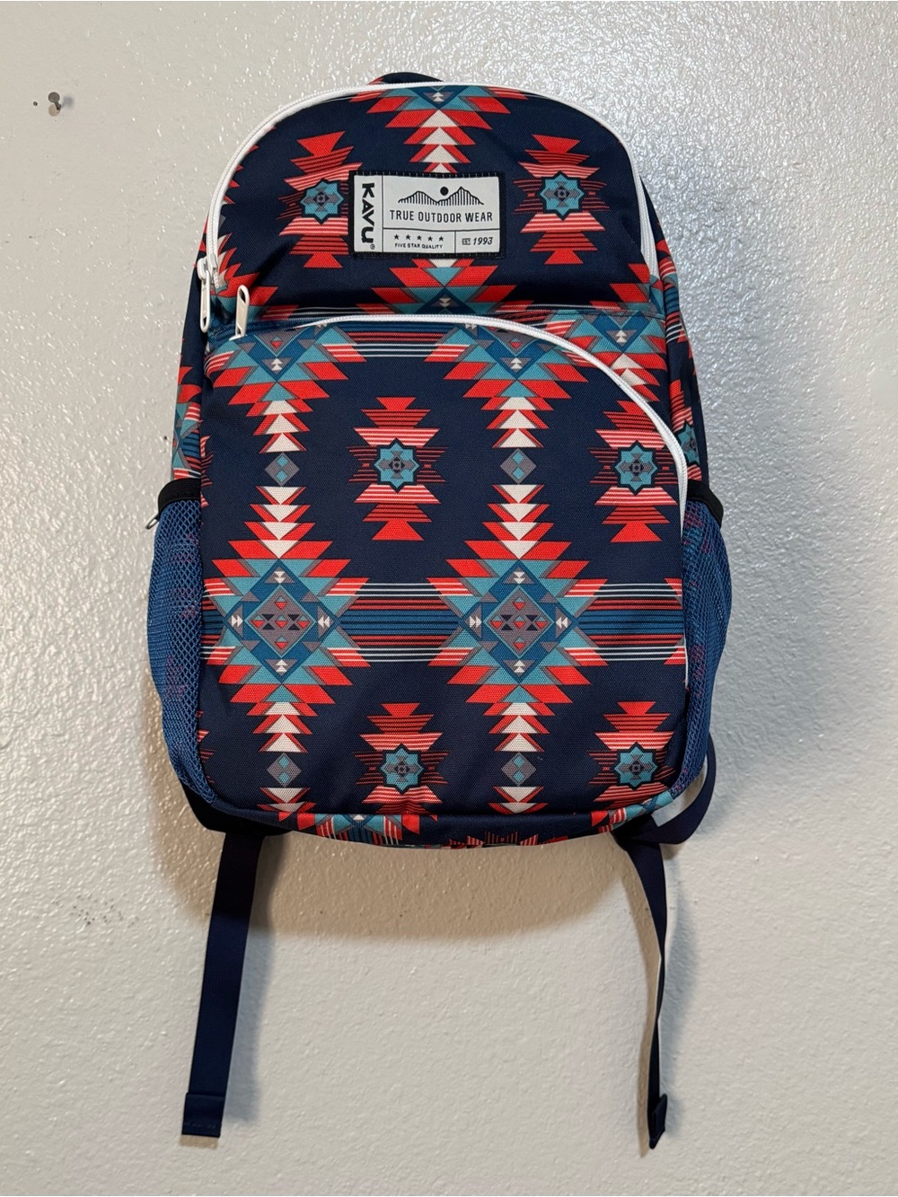 NWOT Kavu Packwood Aztec Backpack Southwestern Boho School Everyday